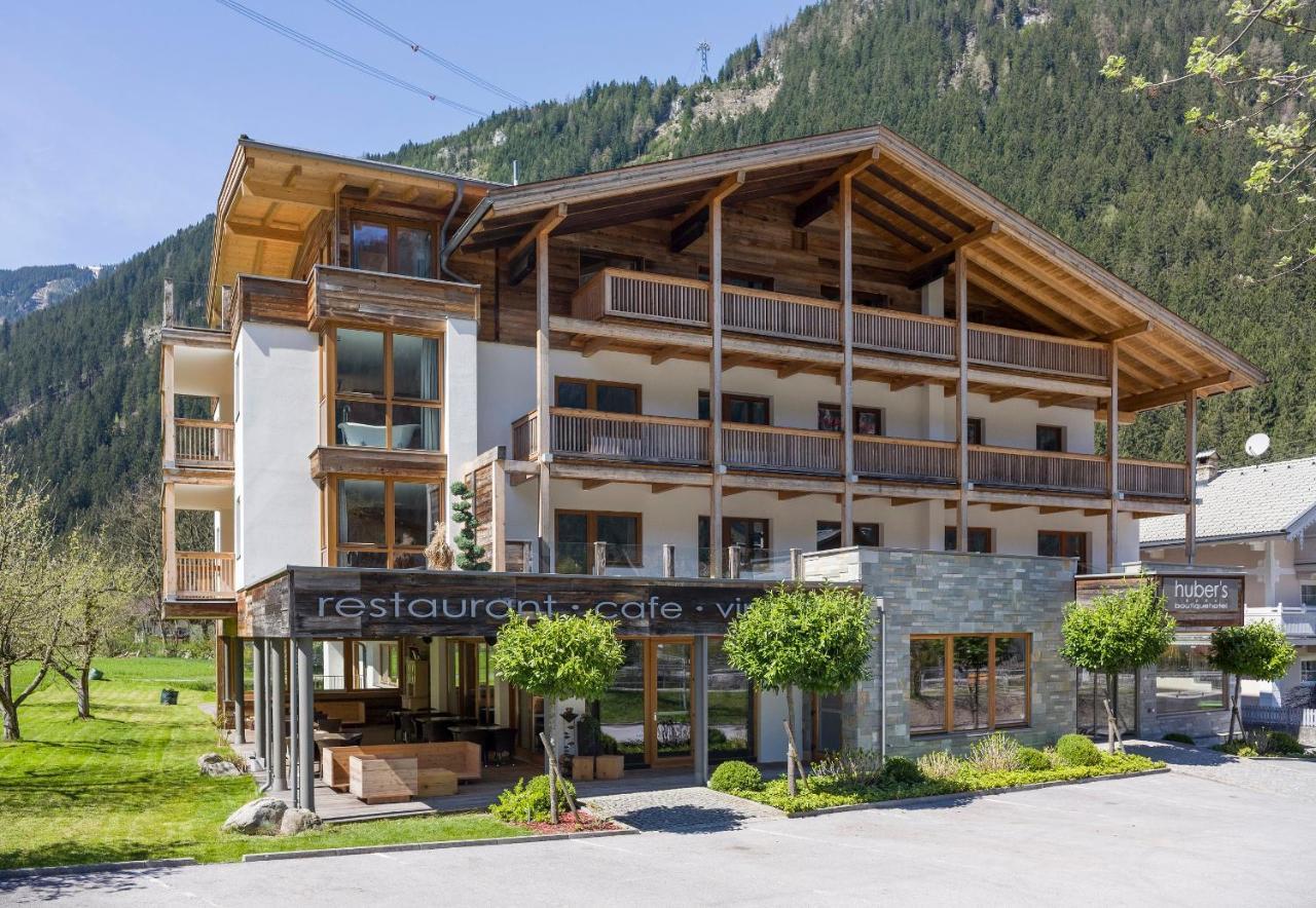 Huber'S Boutiquehotel Mayrhofen Exterior foto