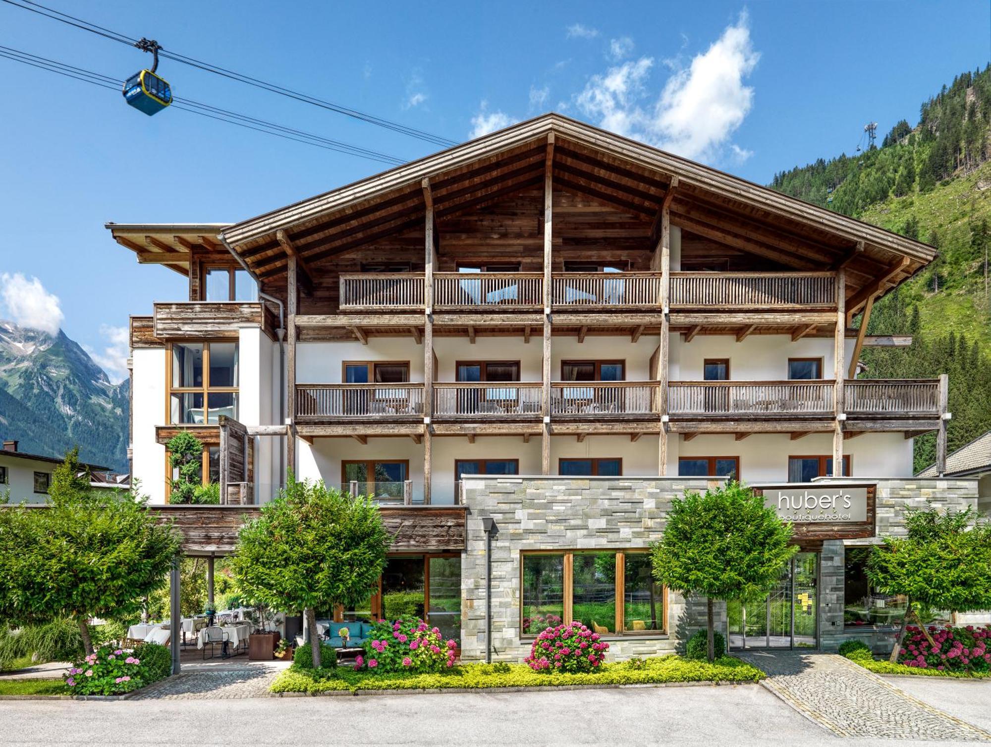 Huber'S Boutiquehotel Mayrhofen Exterior foto