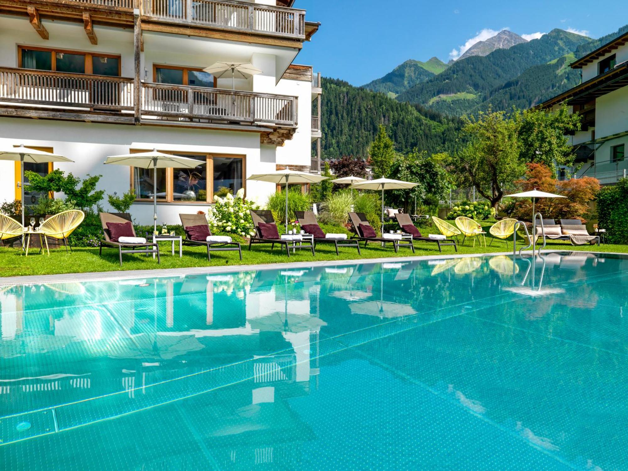 Huber'S Boutiquehotel Mayrhofen Exterior foto
