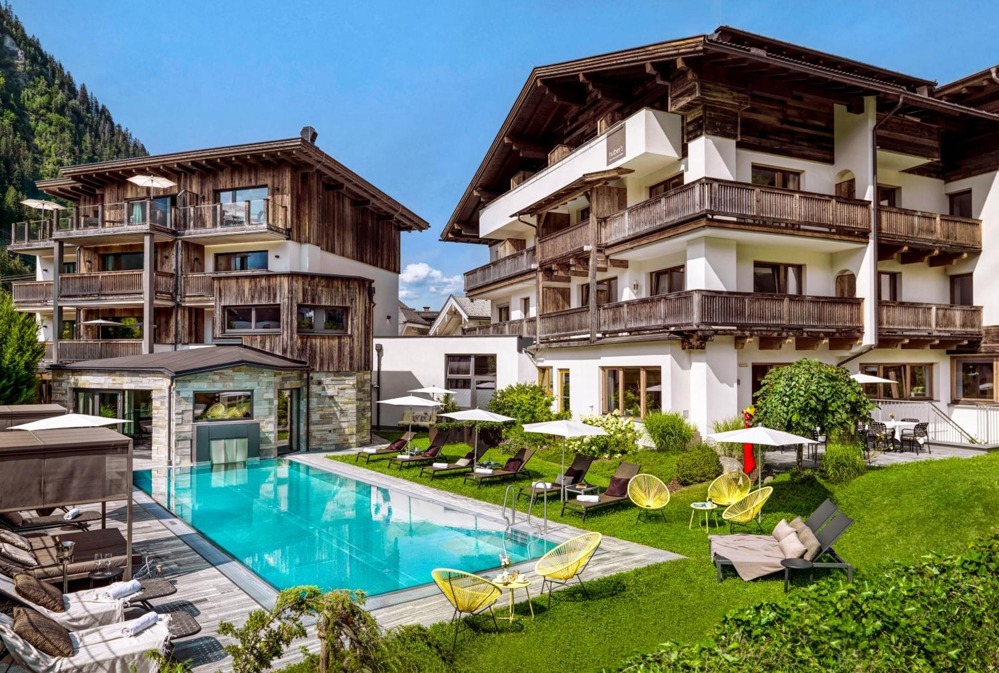 Huber'S Boutiquehotel Mayrhofen Exterior foto
